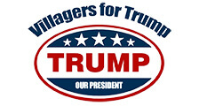 Villagers For Trump Club Logo